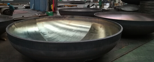 The advantage of the stainless steel clad plate head