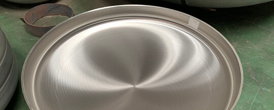 The influence of the gap between the convex and concave molds on the dish head
