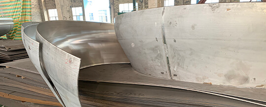 Inspection and determination of the minimum forming thickness of pressure vessel head